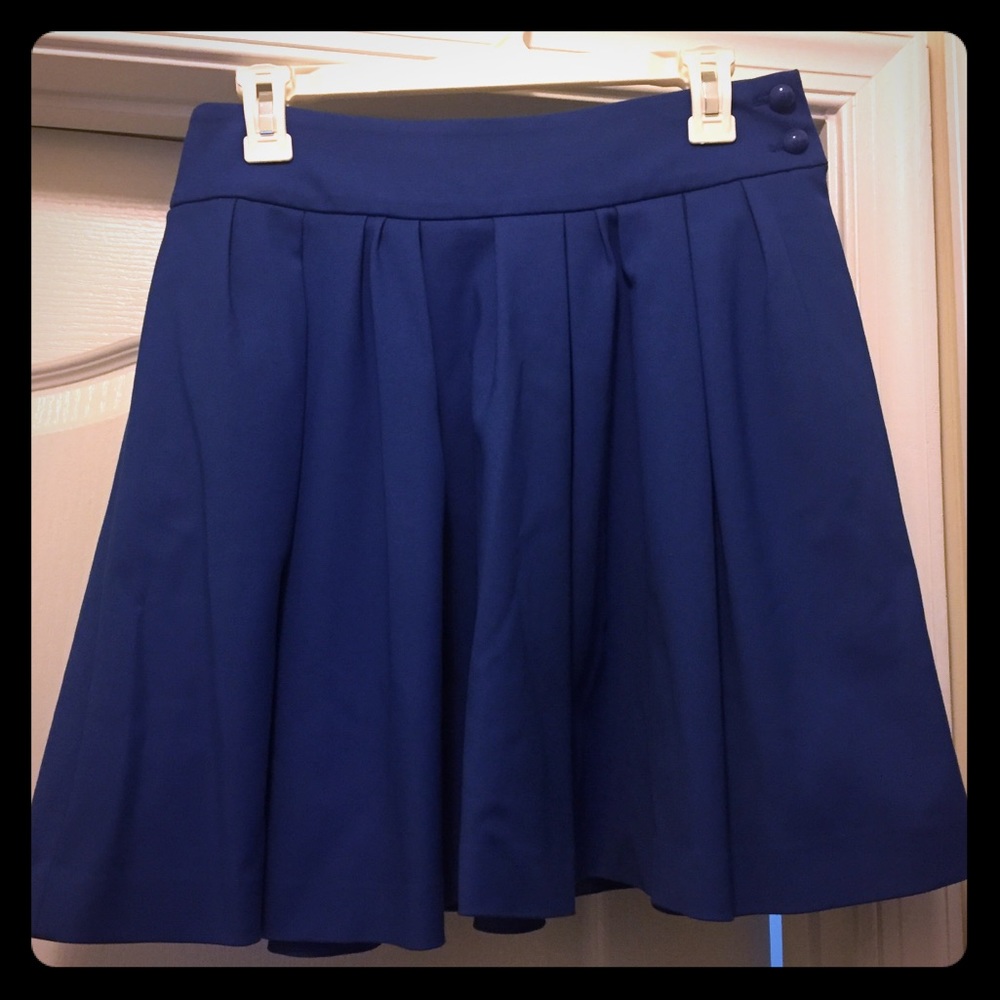 Bebe blue skirt
